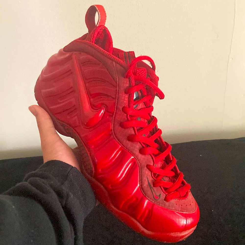 Air foamposite pro ‘gym red’